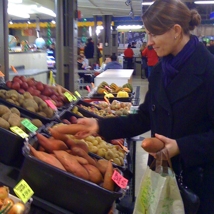 Anne Cray at the French Market in Chicago