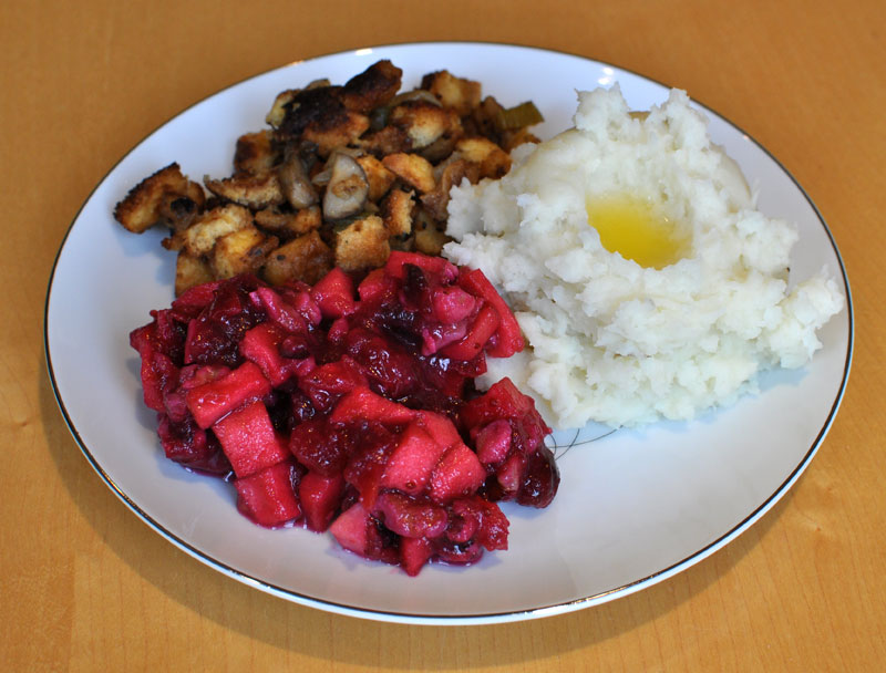 Cranberry, Apple and Walnut Relish